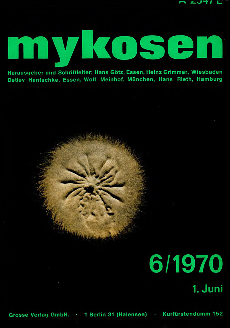 The problem of medico-mycologically underdeveloped countries III On the fate of persons suffering of fungus diseases in areas or countries where the physicians lack training in medical mycology, or where there is a want of adequately equipped laboratories to permit satisfactory diagnoses